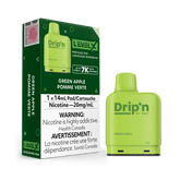 Envi Drip'n Level X Pod - Green Apple available on Canada online vape shop